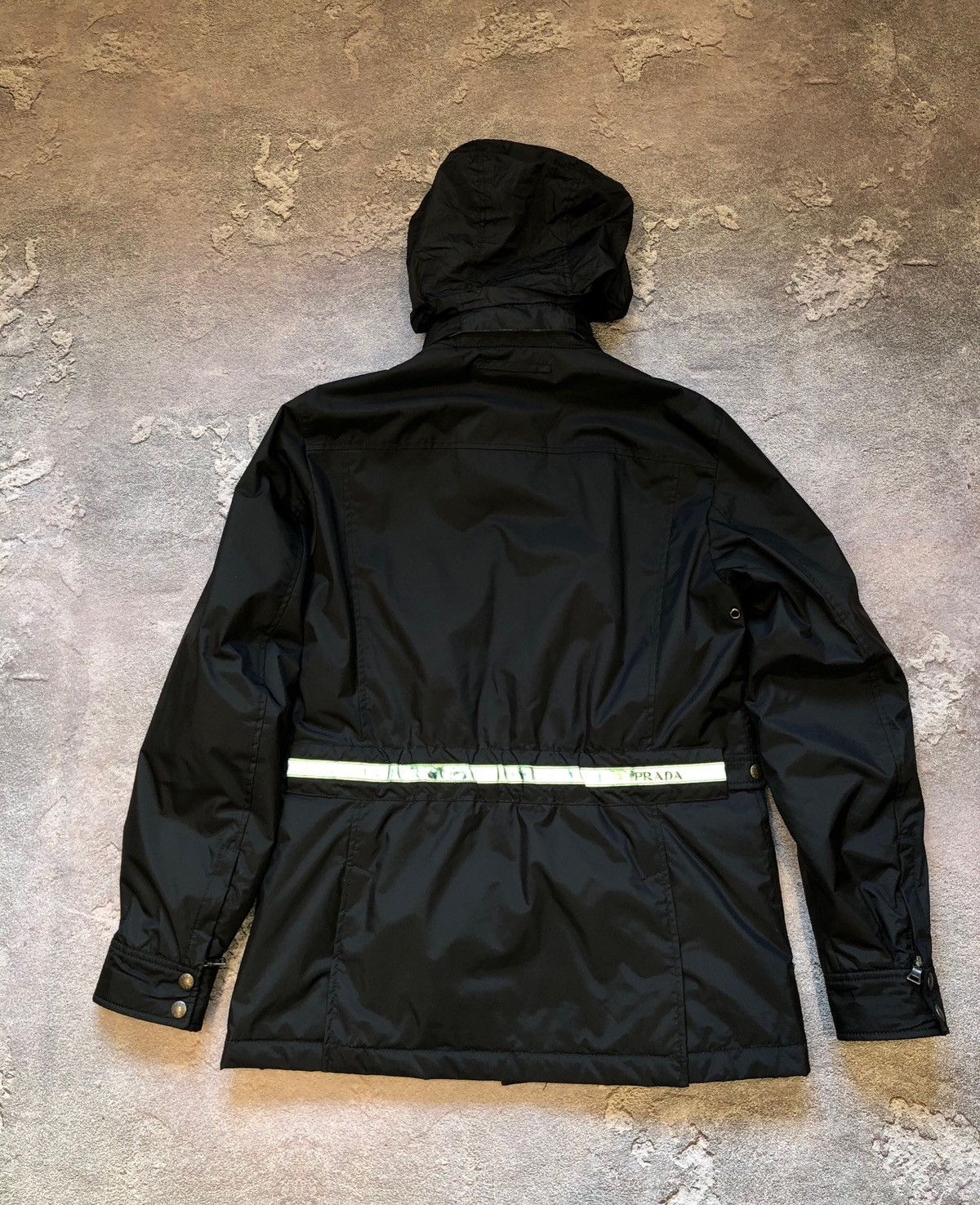 Prada Vintage Prada Water Proof Jacket With Hood B0131 Size US M / EU 48-50 / 2 - 11 Thumbnail