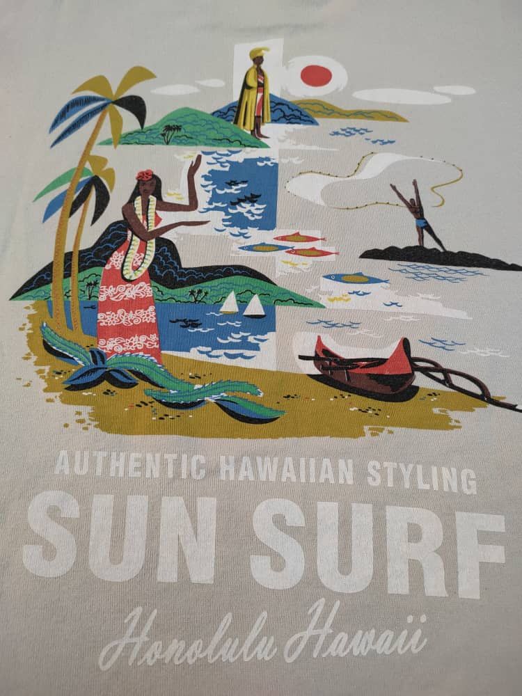 Sun Surf Sunsurf Hawaii Backprint T Size US M / EU 48-50 / 2 - 3 Thumbnail