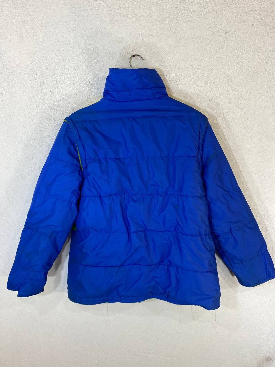 Vintage Vintage Skiwear Retro Puffer Jacket Multicolour Design Size US M / EU 48-50 / 2 - 2 Thumbnail