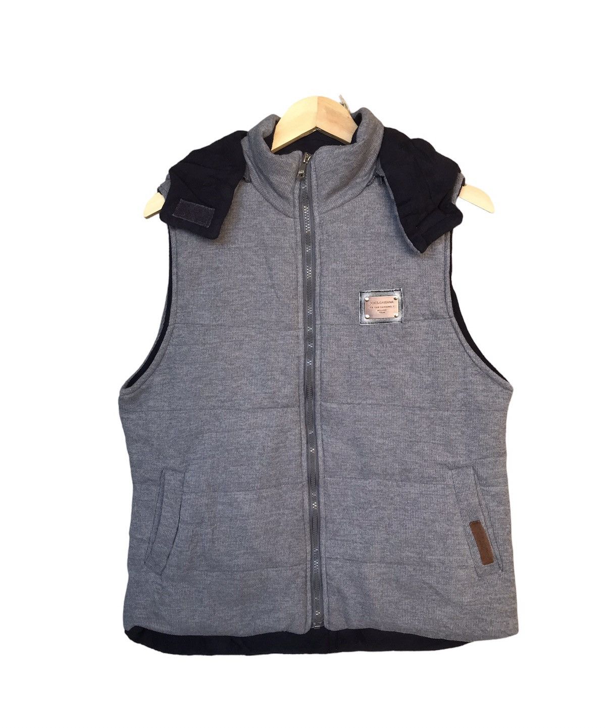 Dolce & Gabbana Vintage Dolce & Gabbana Vest Warm Jacket Hoodie Size US L / EU 52-54 / 3 - 1 Thumbnail