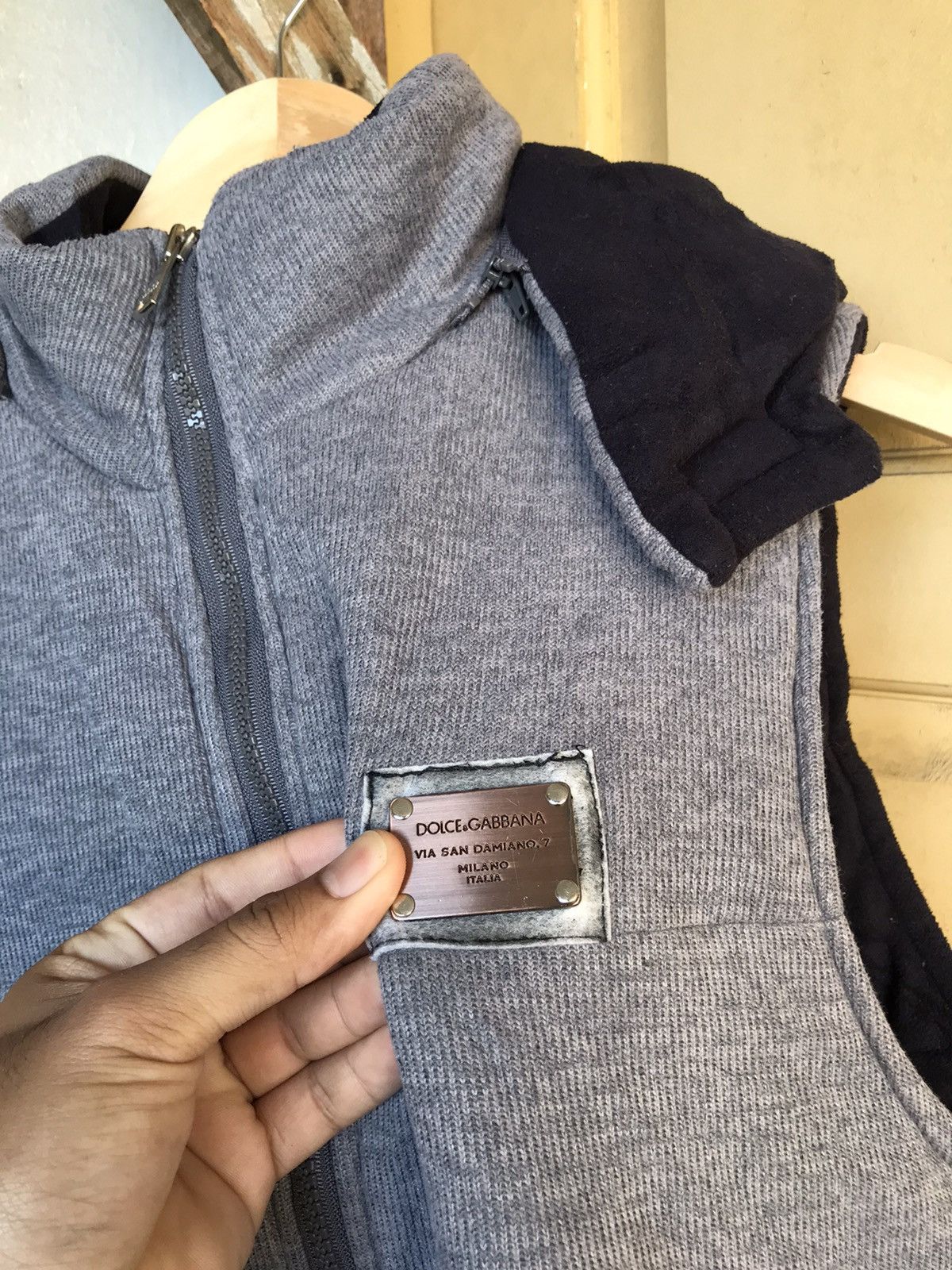 Dolce & Gabbana Vintage Dolce & Gabbana Vest Warm Jacket Hoodie Size US L / EU 52-54 / 3 - 6 Thumbnail