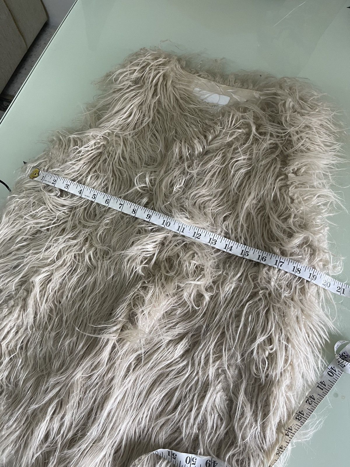 Japanese Brand Nice❗️Spick & Span Faux Fur Mohair Cloak/Vest Size M / US 6-8 / IT 42-44 - 13 Thumbnail