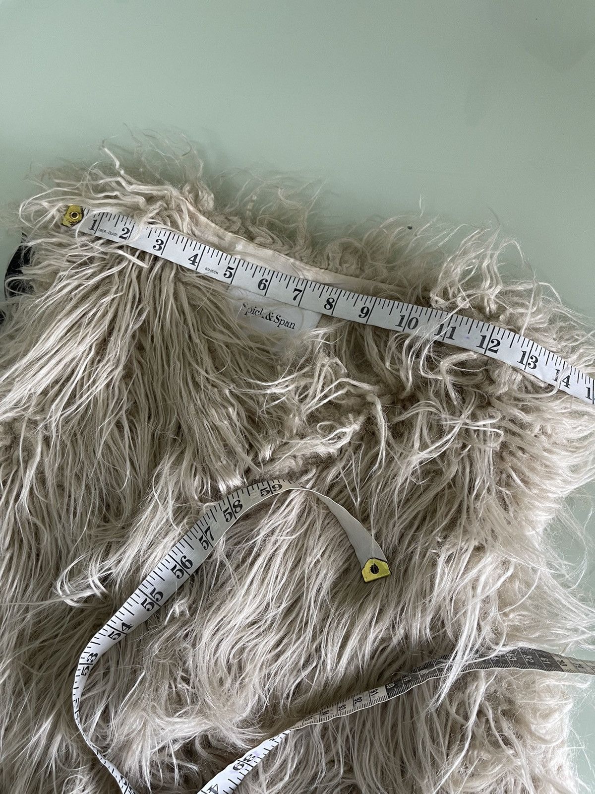 Japanese Brand Nice❗️Spick & Span Faux Fur Mohair Cloak/Vest Size M / US 6-8 / IT 42-44 - 15 Thumbnail