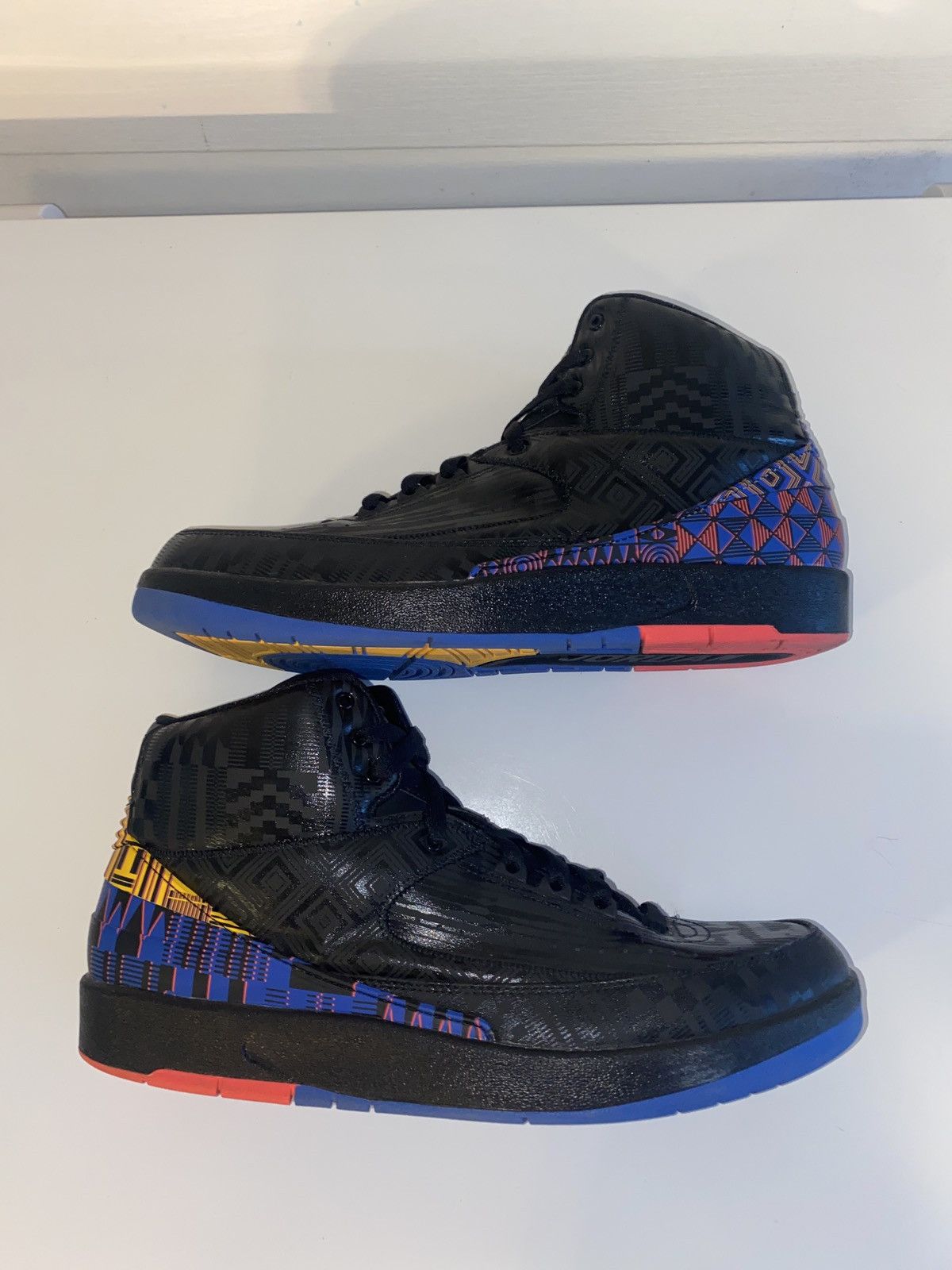 image of Air Jordan 2 Retro 2019 Black History Month 2019 Shoes, Men's (Size 12)