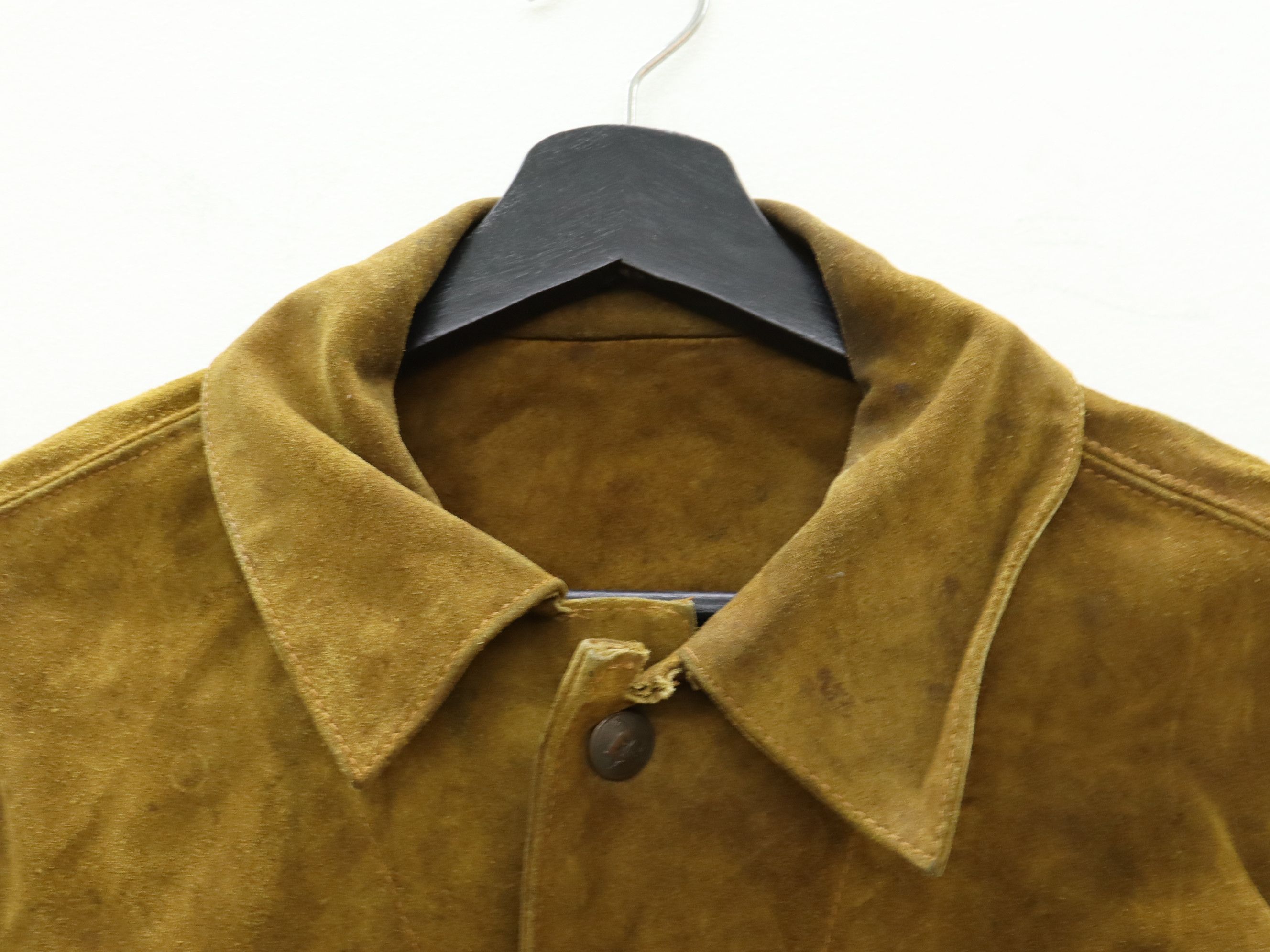 Ibex × Vintage Vintage IBEX Fringe Hippie Western Suede Leather Jacket Size US M / EU 48-50 / 2 - 16 Thumbnail