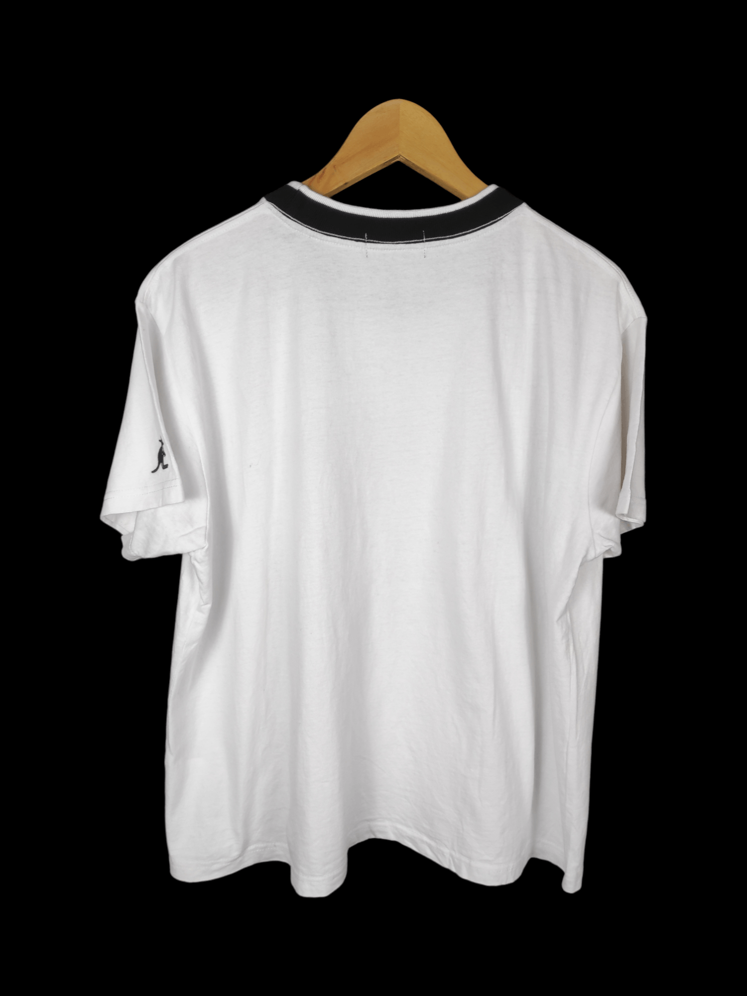Kangol 🔥Best Offer🔥 Vintage Kangol Big Logo Crop Top Shirt Size US M / EU 48-50 / 2 - 3 Thumbnail