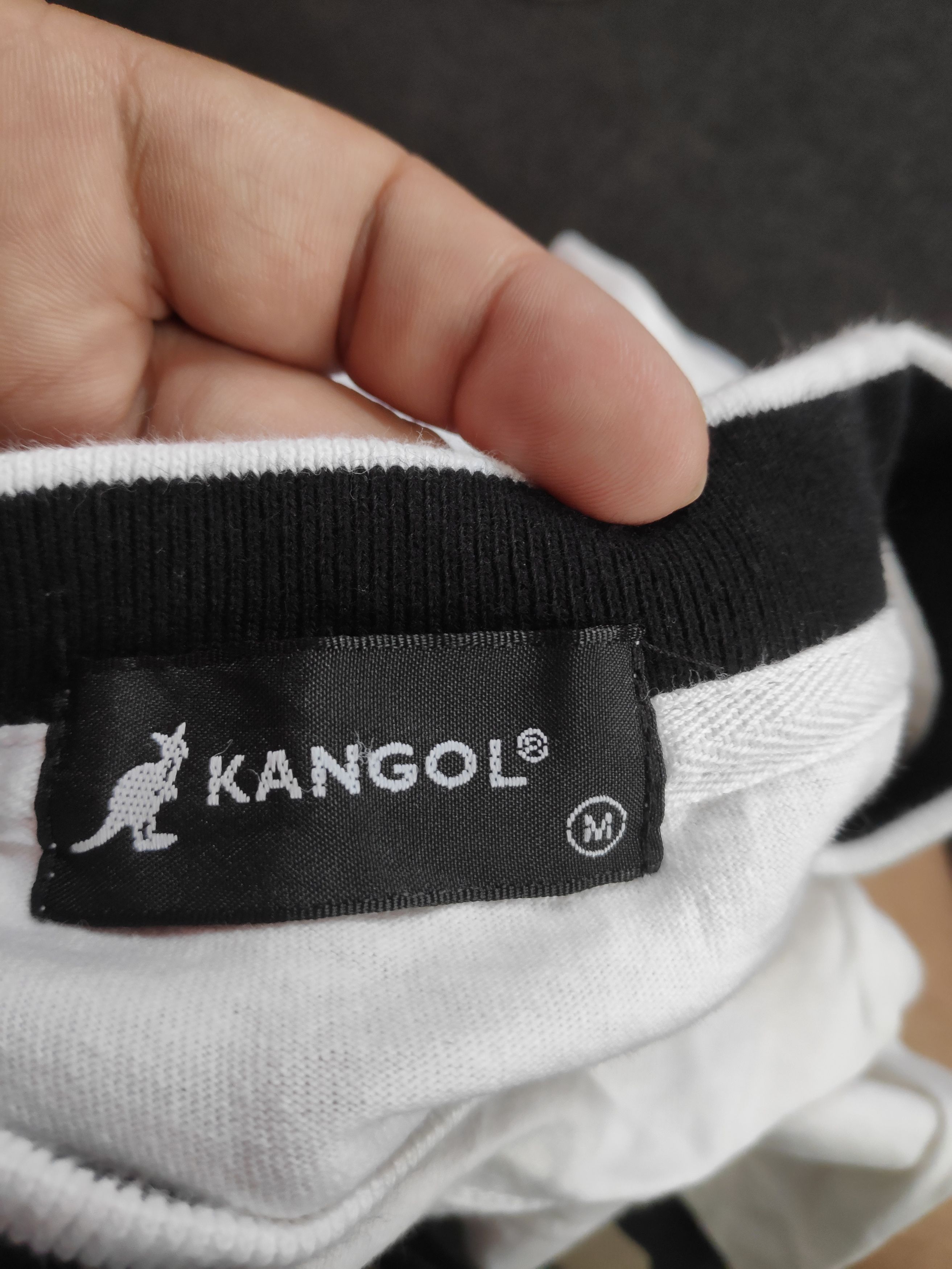 Kangol 🔥Best Offer🔥 Vintage Kangol Big Logo Crop Top Shirt Size US M / EU 48-50 / 2 - 4 Thumbnail