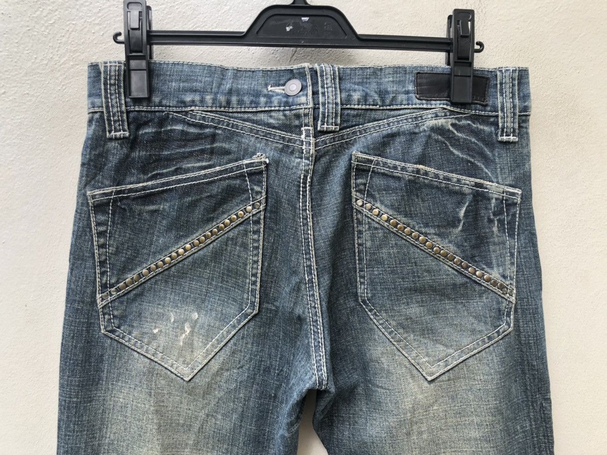 Boycott Boycott Japan Paint Splashes Studded Distressed Denim Size US 30 / EU 46 - 11 Thumbnail