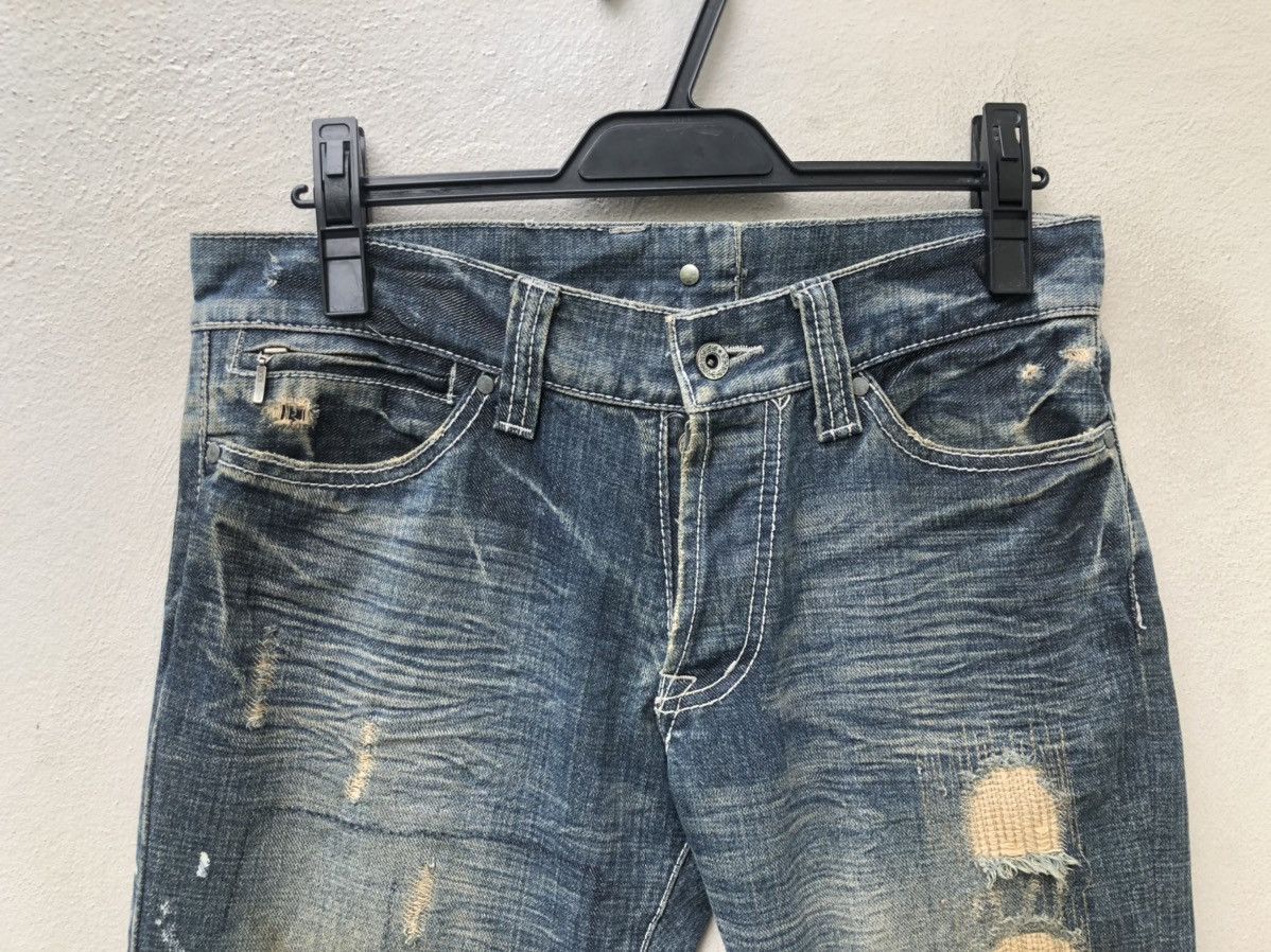Boycott Boycott Japan Paint Splashes Studded Distressed Denim Size US 30 / EU 46 - 2 Thumbnail