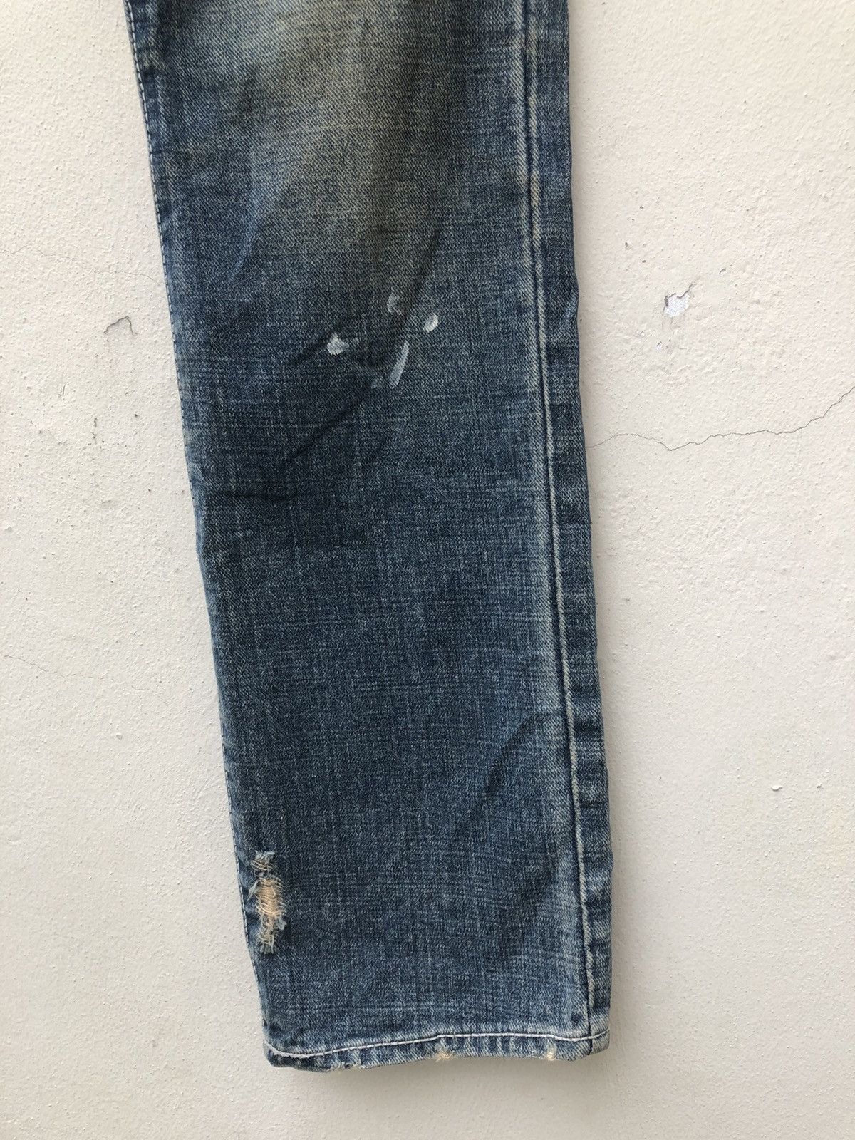 Boycott Boycott Japan Paint Splashes Studded Distressed Denim Size US 30 / EU 46 - 9 Thumbnail