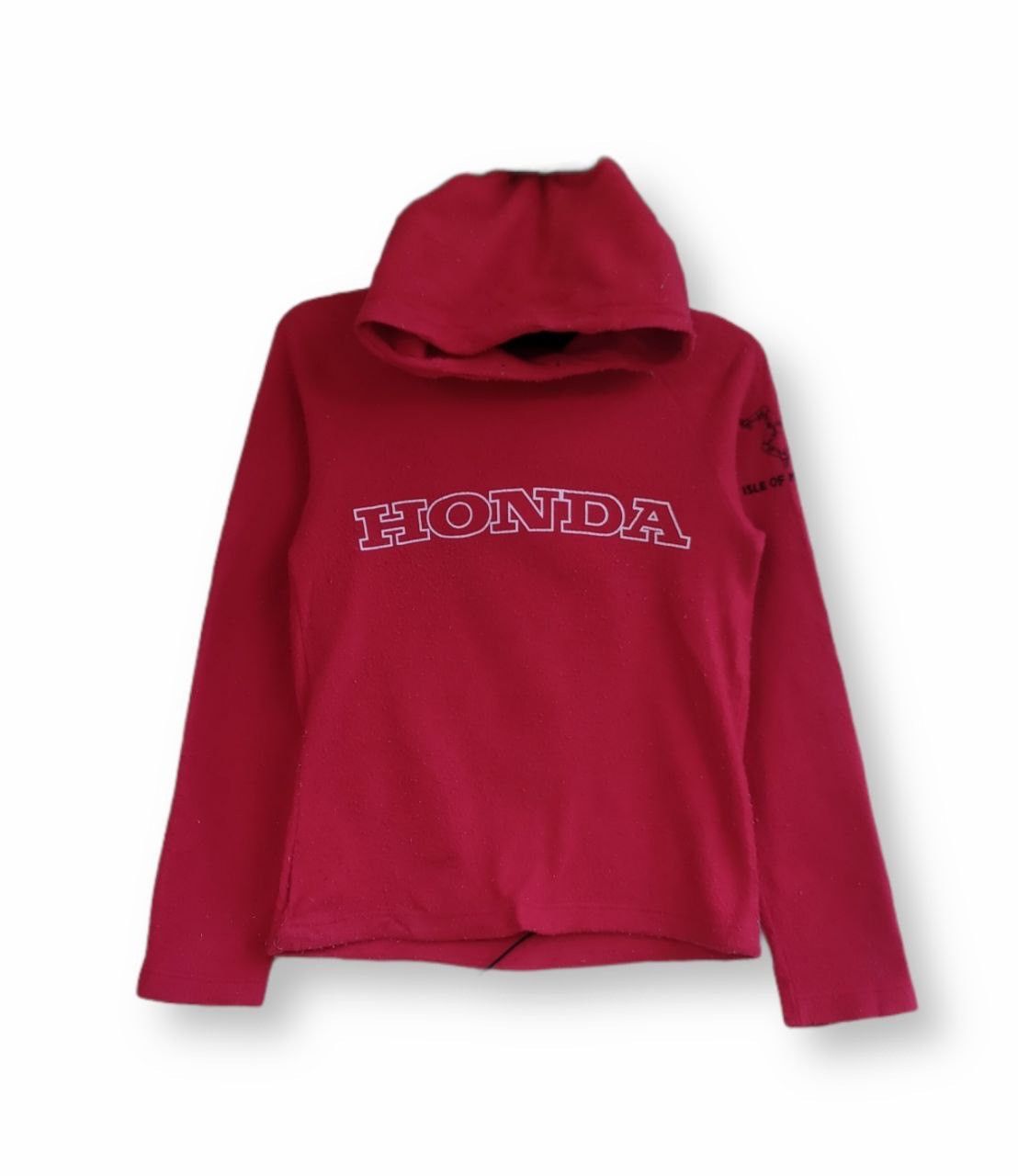 Honda × Vintage VINTAGE ISLE OF MAN T.T HOODED FLEECE PULLOVER Size US S / EU 44-46 / 1 - 1 Thumbnail