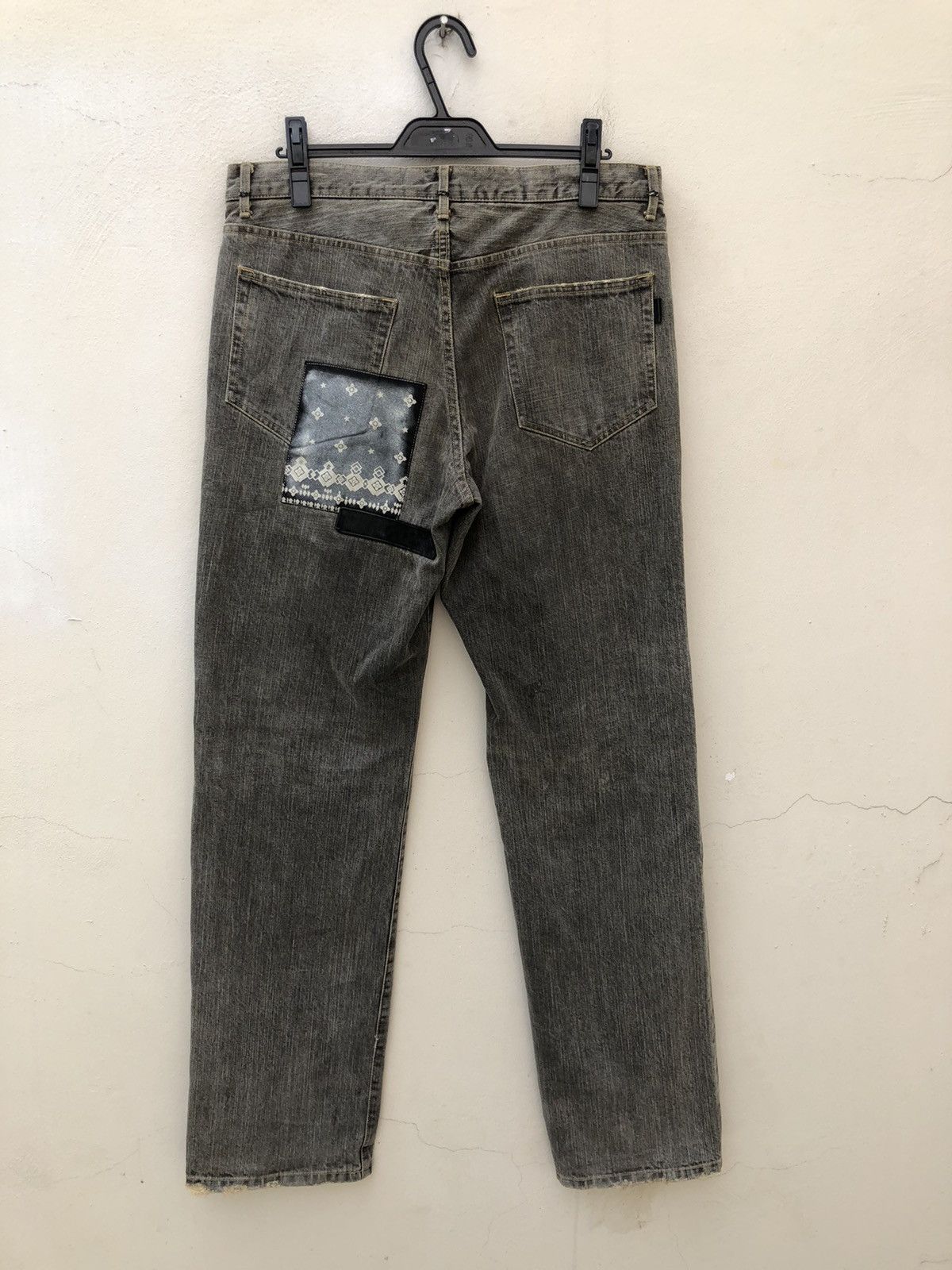 Vintage Vintage Xescape Japan Patchwork Denim Jeans Size US 34 / EU 50 - 11 Thumbnail