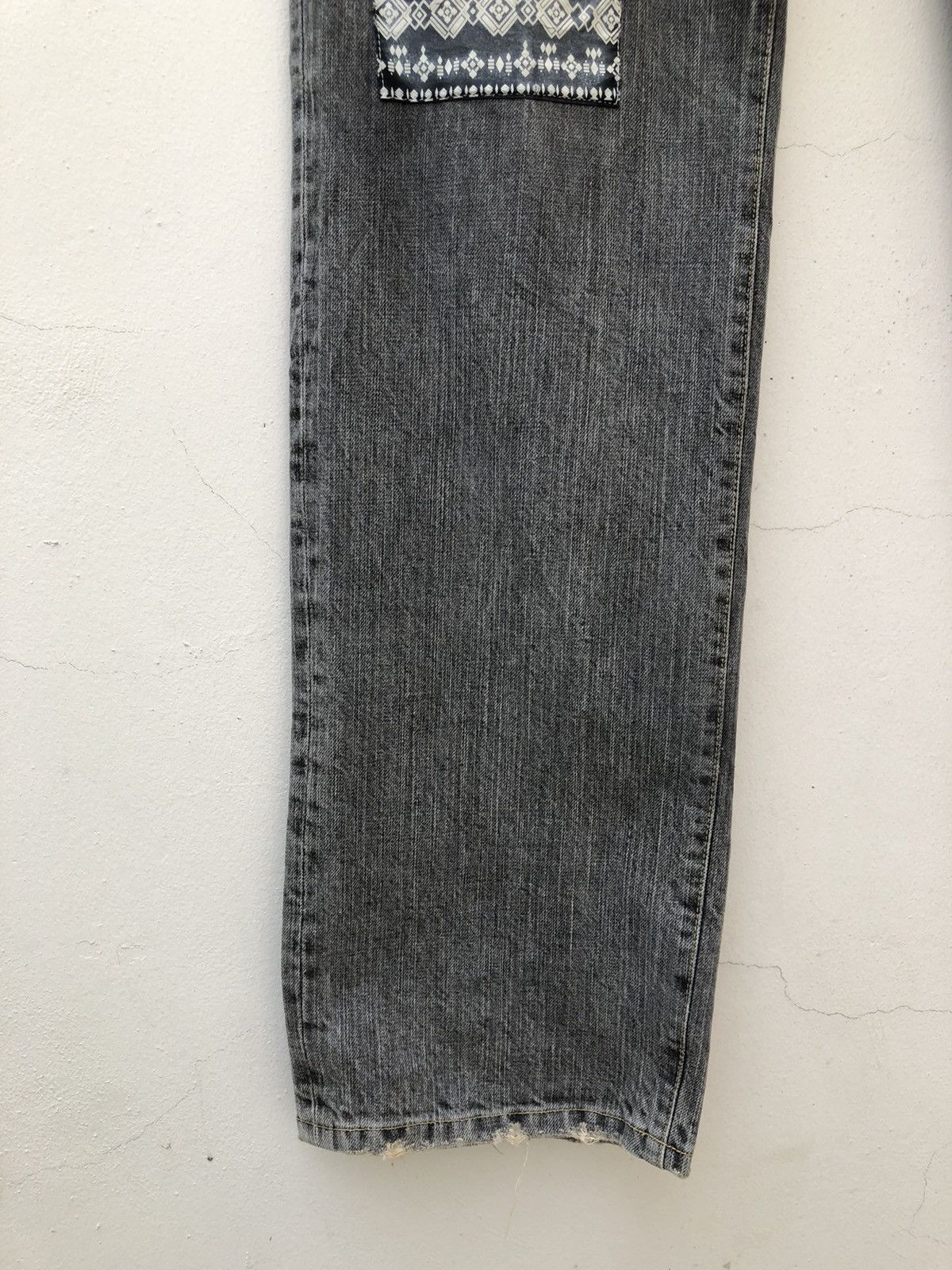 Vintage Vintage Xescape Japan Patchwork Denim Jeans Size US 34 / EU 50 - 7 Thumbnail
