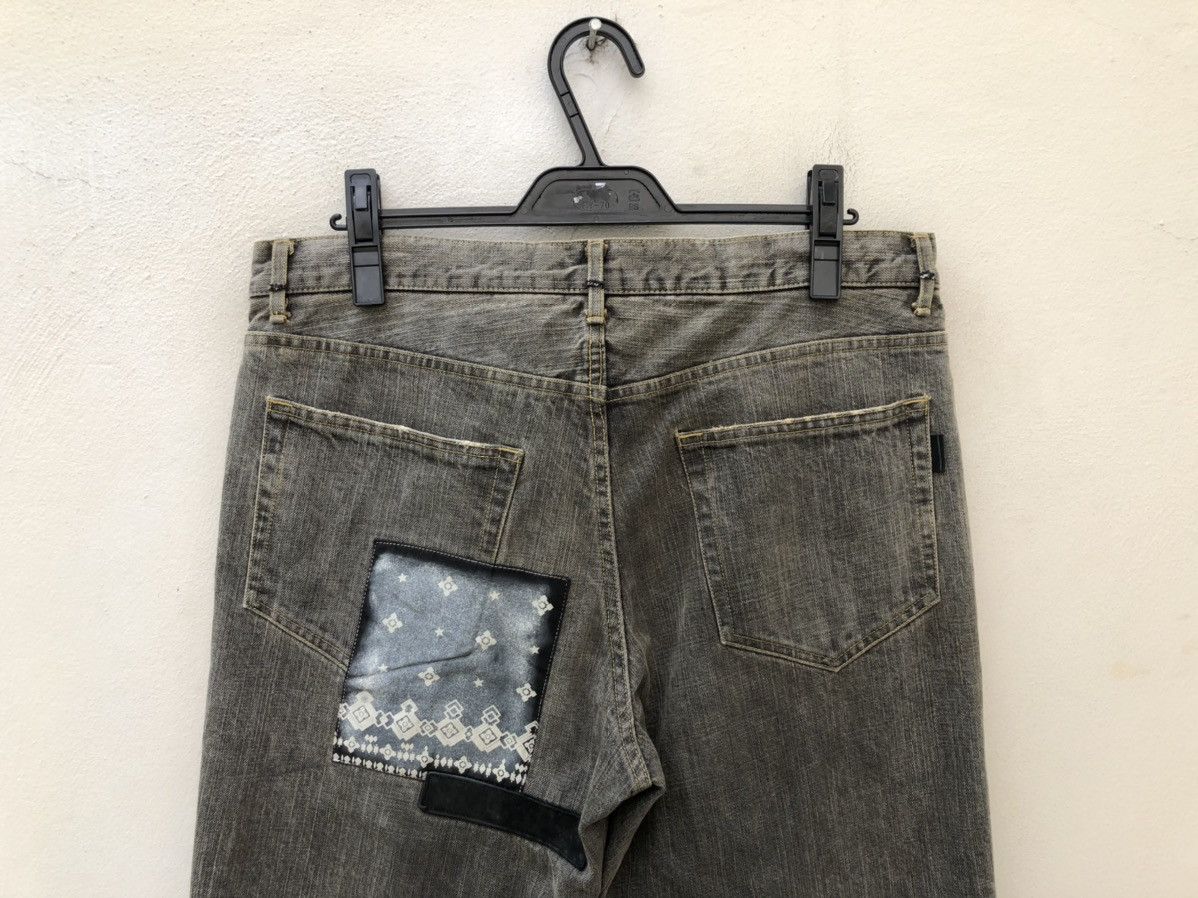Vintage Vintage Xescape Japan Patchwork Denim Jeans Size US 34 / EU 50 - 12 Thumbnail