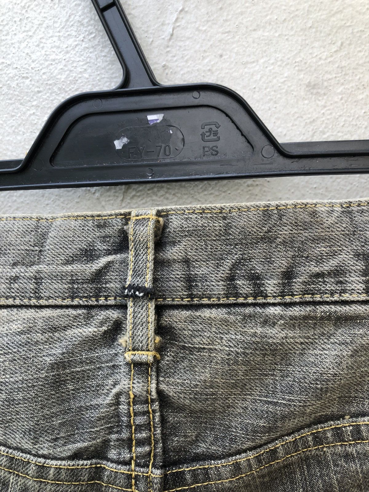 Vintage Vintage Xescape Japan Patchwork Denim Jeans Size US 34 / EU 50 - 14 Thumbnail