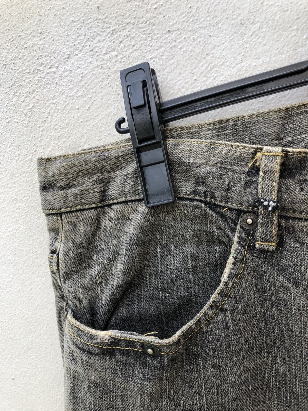 Vintage Vintage Xescape Japan Patchwork Denim Jeans Size US 34 / EU 50 - 3 Thumbnail