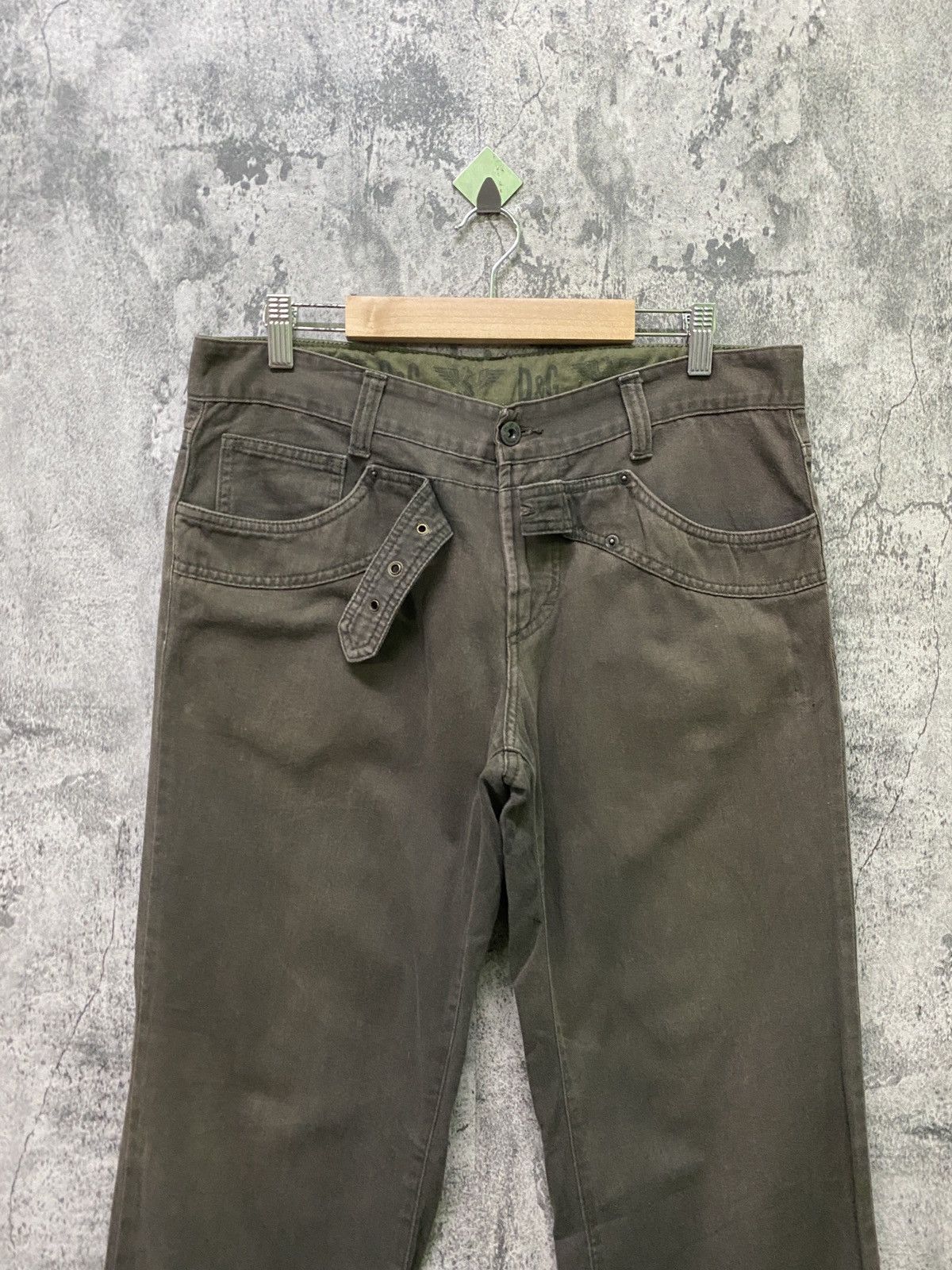 Dolce & Gabbana × Vintage Vintage Italian DOLCE AND GABBANA Faded Bondage Pant Size US 32 / EU 48 - 3 Thumbnail