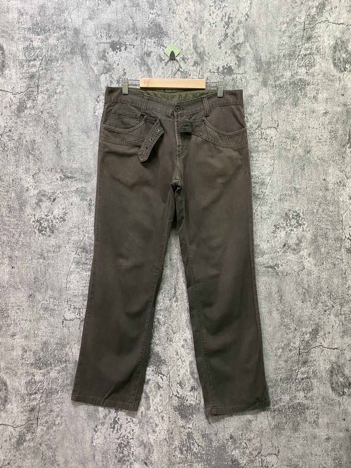Dolce & Gabbana × Vintage Vintage Italian DOLCE AND GABBANA Faded Bondage Pant Size US 32 / EU 48 - 1 Thumbnail