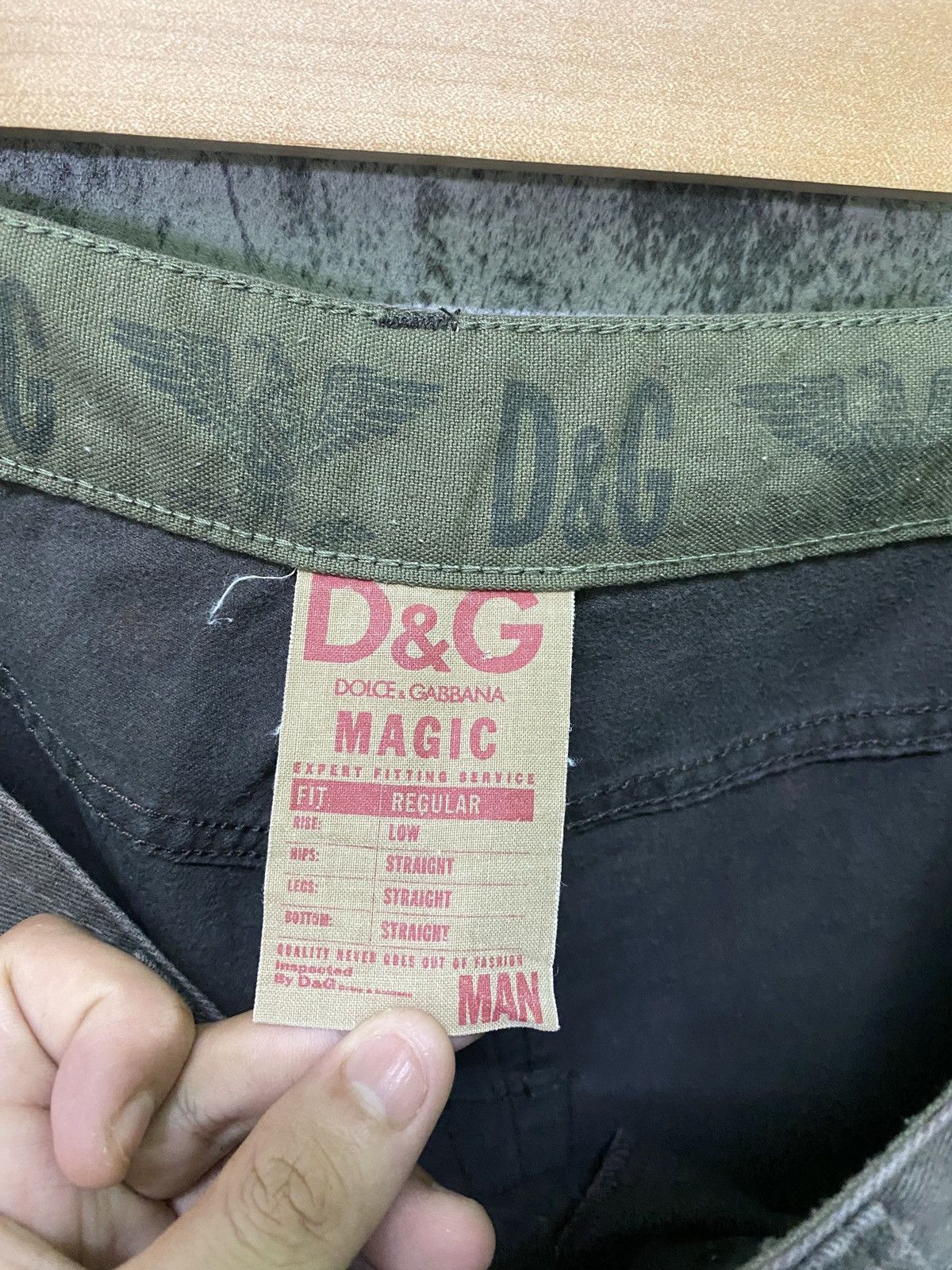 Dolce & Gabbana × Vintage Vintage Italian DOLCE AND GABBANA Faded Bondage Pant Size US 32 / EU 48 - 17 Thumbnail