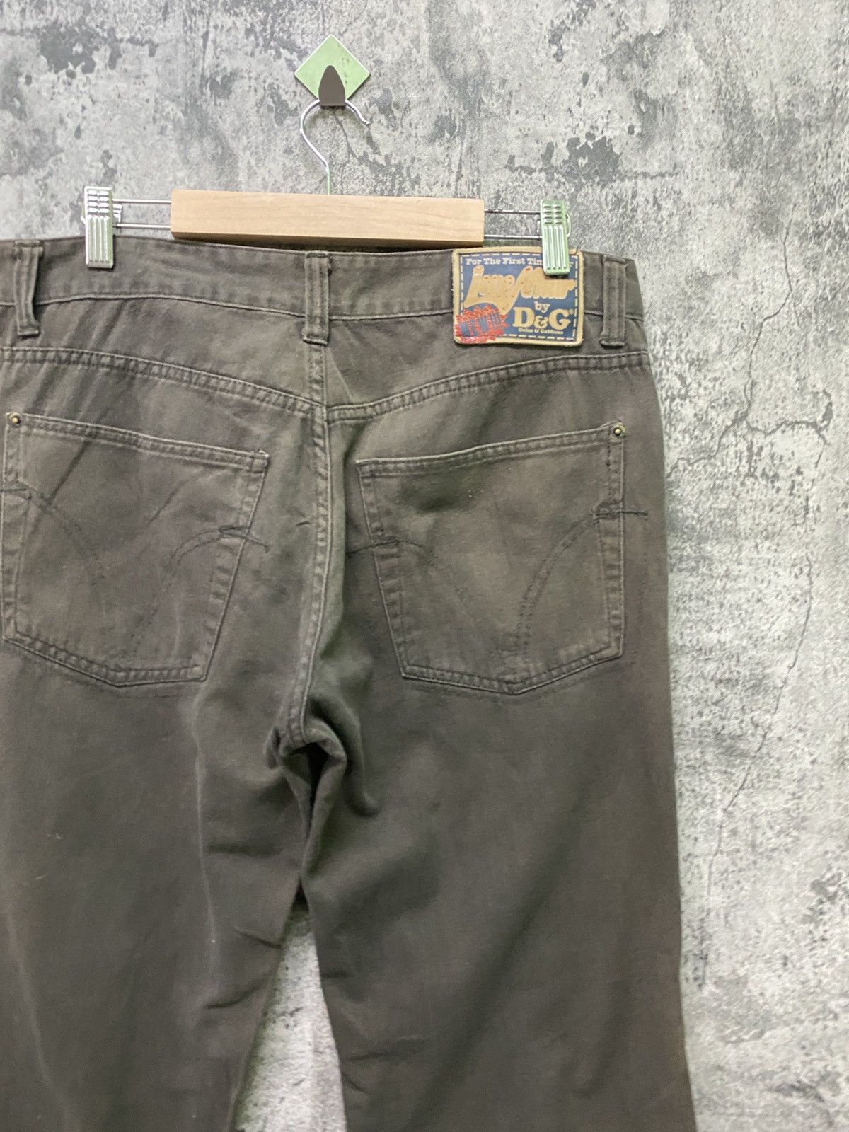 Dolce & Gabbana × Vintage Vintage Italian DOLCE AND GABBANA Faded Bondage Pant Size US 32 / EU 48 - 12 Thumbnail