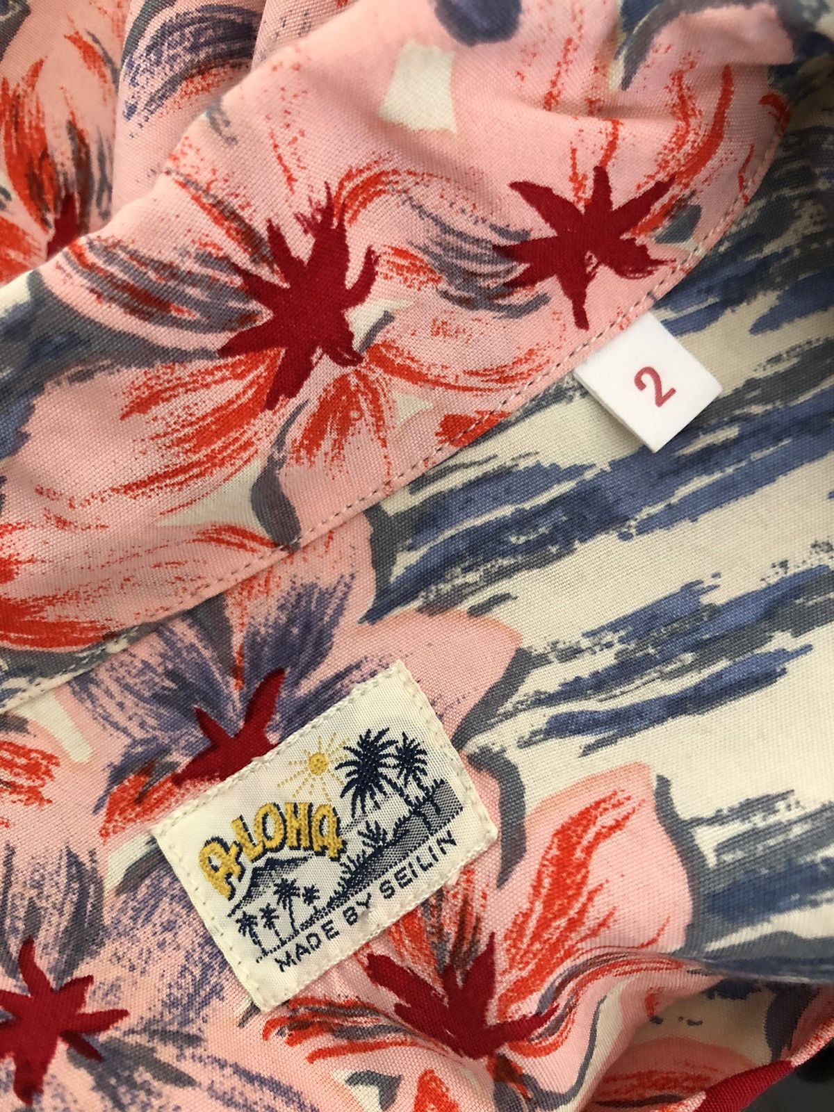 Blue Blue Japan Blue Blue Japan Aloha Double Pocket Rayon Hawaiian Shirt Size US M / EU 48-50 / 2 - 19 Thumbnail