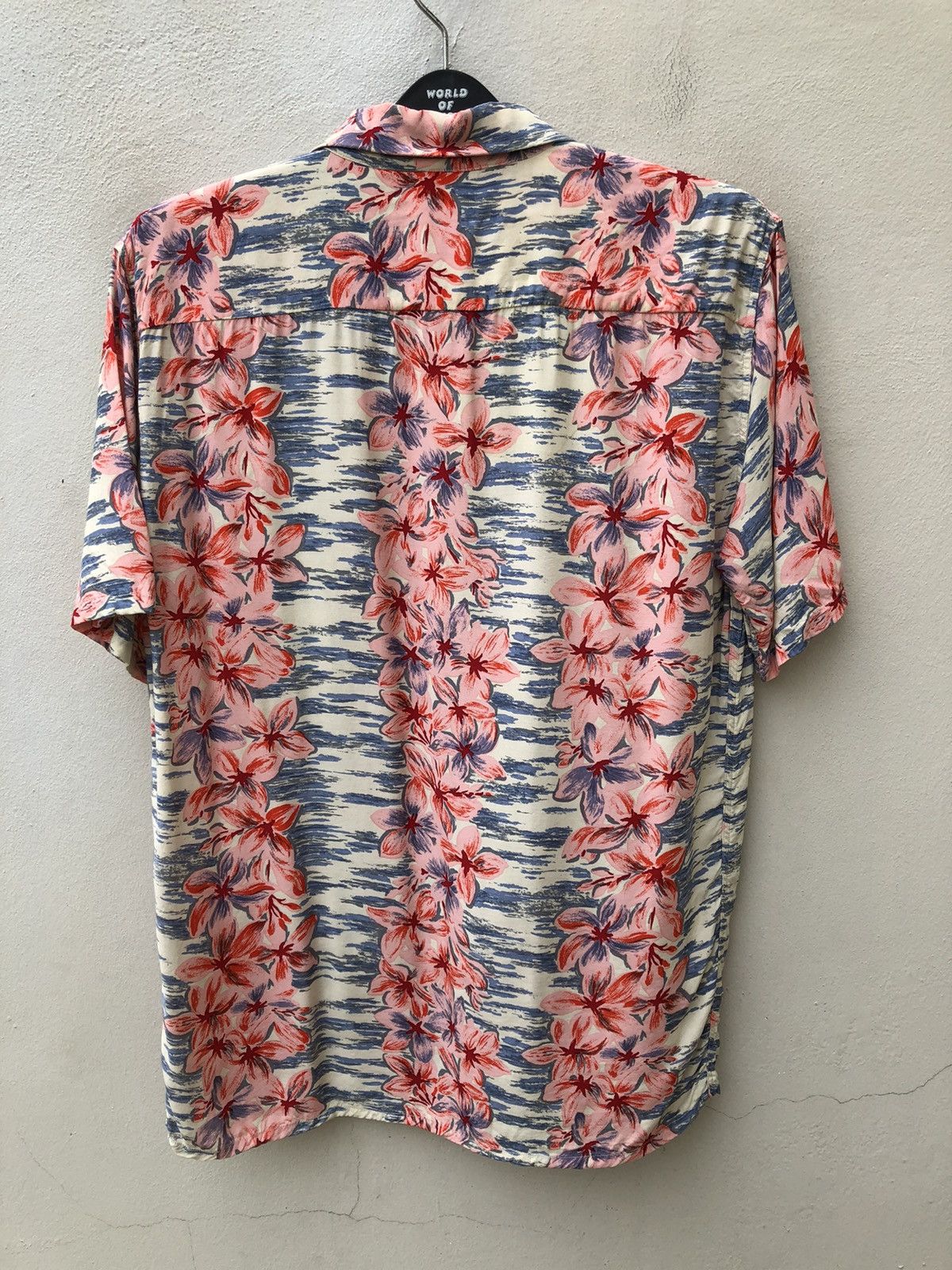 Blue Blue Japan Blue Blue Japan Aloha Double Pocket Rayon Hawaiian Shirt Size US M / EU 48-50 / 2 - 15 Thumbnail