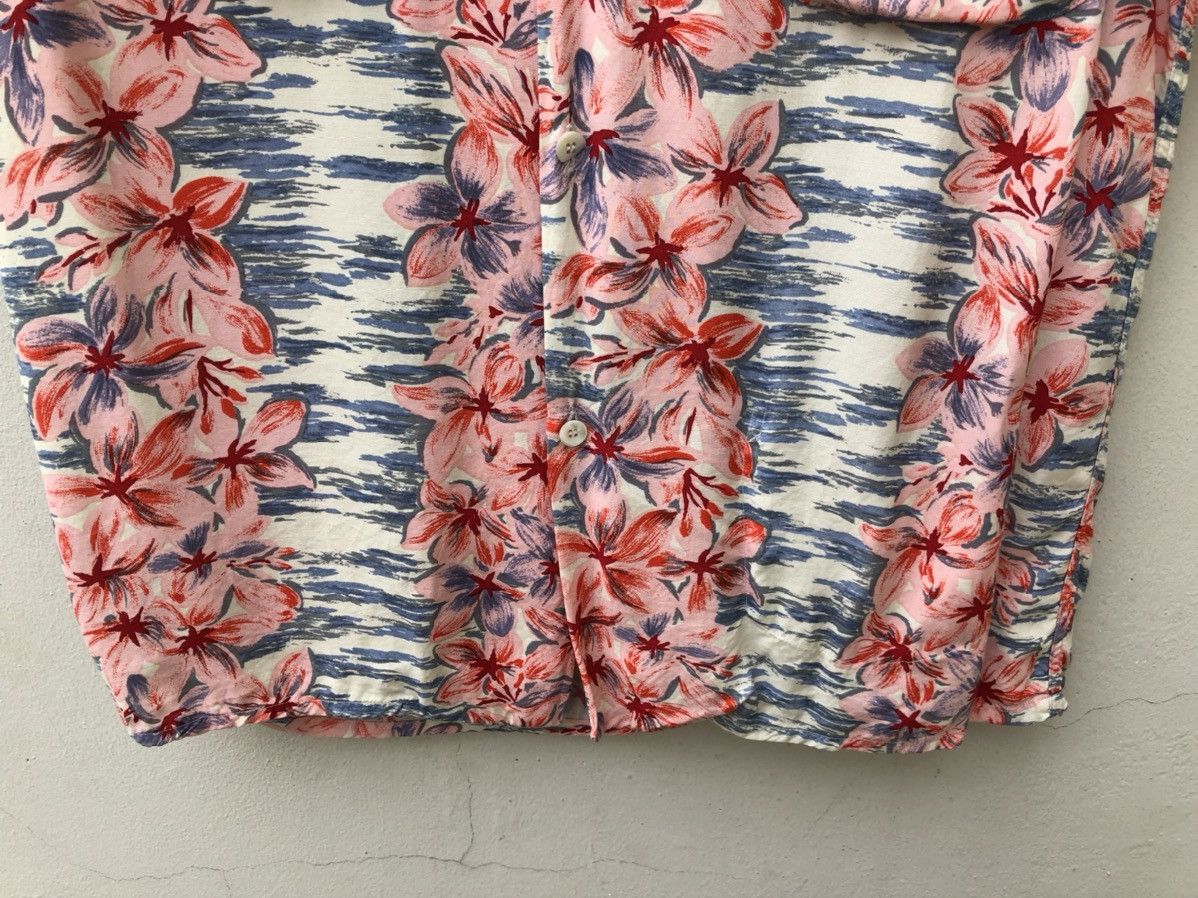 Blue Blue Japan Blue Blue Japan Aloha Double Pocket Rayon Hawaiian Shirt Size US M / EU 48-50 / 2 - 9 Thumbnail