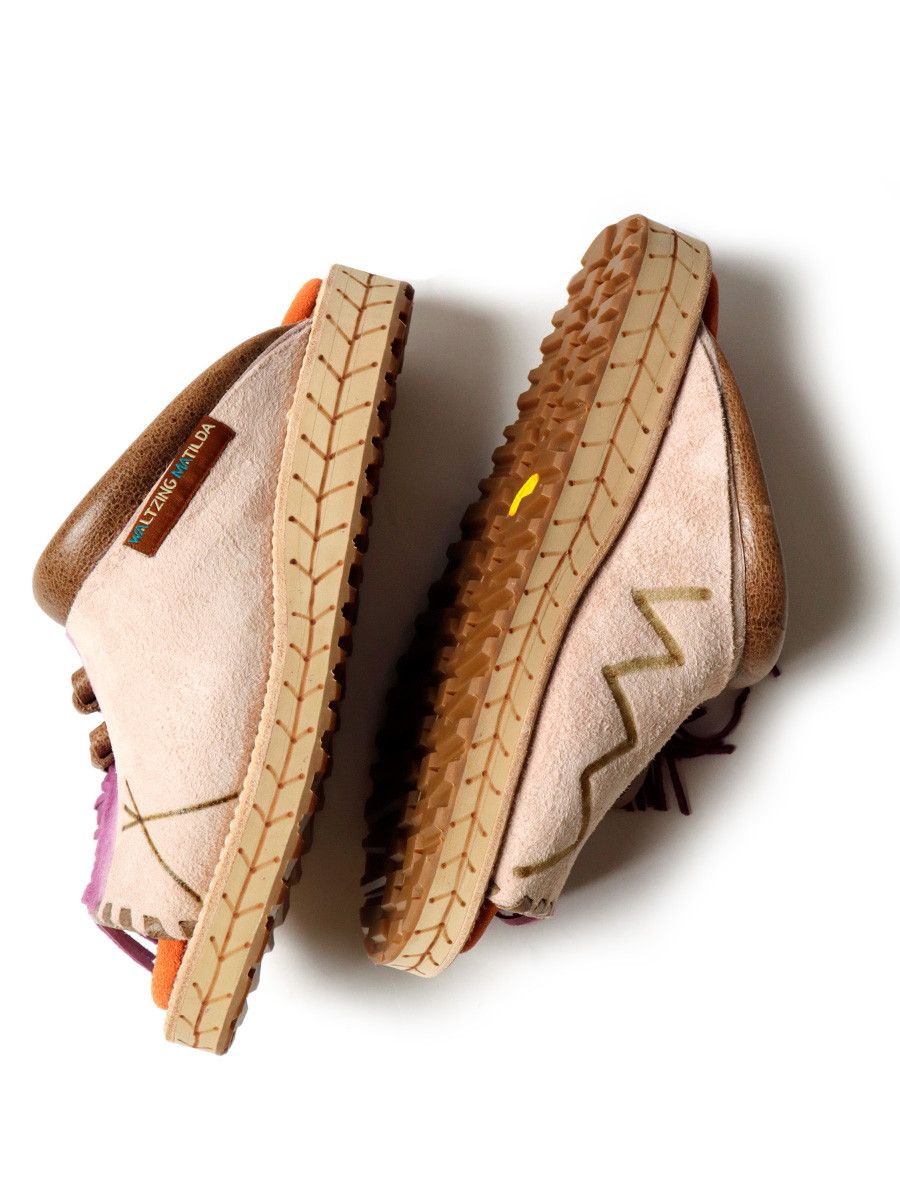 Kapital × Vibram Kapital 2-TONE Deer Leather Pueblo Rain Sabo Sandals Size US 10.5 / EU 43-44 - 6 Thumbnail