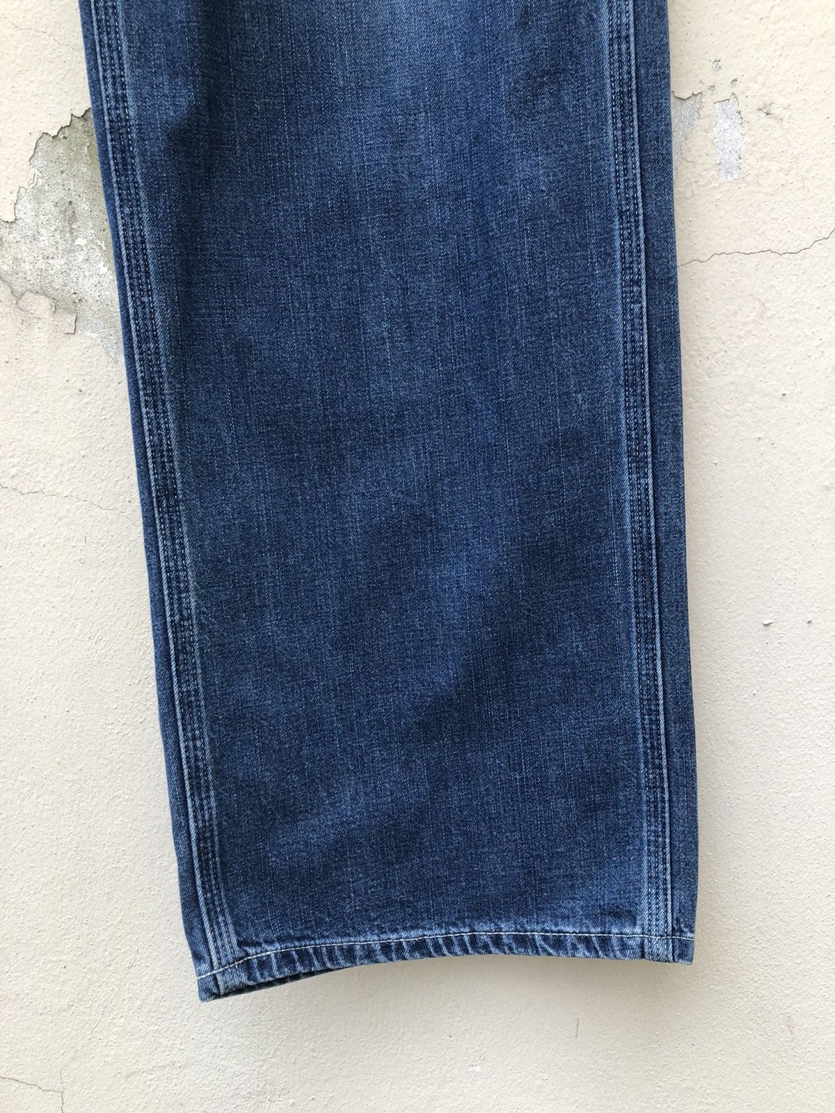 Blue Blue Japan BLUE BLUE Made in Japan Indigo Denim Workwear Pant Size US 30 / EU 46 - 14 Thumbnail