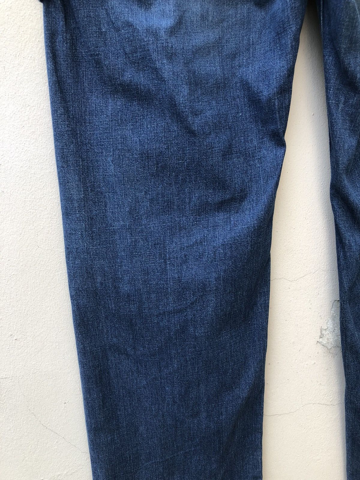 Blue Blue Japan BLUE BLUE Made in Japan Indigo Denim Workwear Pant Size US 30 / EU 46 - 17 Thumbnail