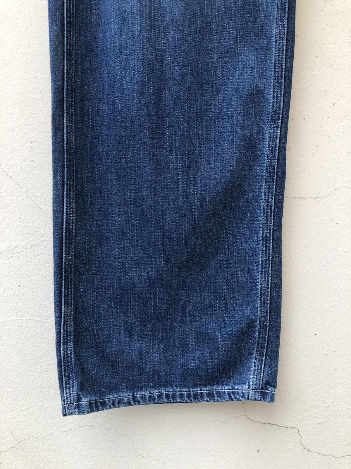 Blue Blue Japan BLUE BLUE Made in Japan Indigo Denim Workwear Pant Size US 30 / EU 46 - 11 Thumbnail