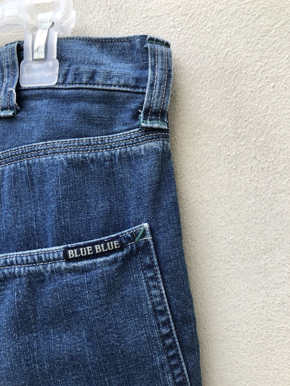 Blue Blue Japan BLUE BLUE Made in Japan Indigo Denim Workwear Pant Size US 30 / EU 46 - 20 Thumbnail