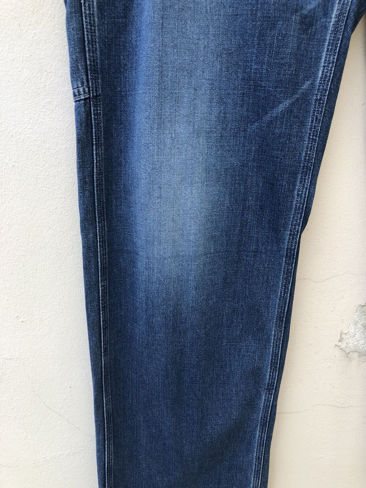 Blue Blue Japan BLUE BLUE Made in Japan Indigo Denim Workwear Pant Size US 30 / EU 46 - 10 Thumbnail