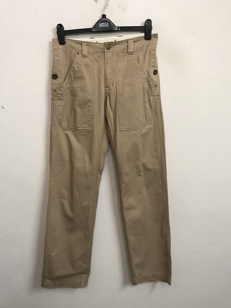 Blue Blue Japan Japanese Brand HR MARKET X BLUE BLUE Japan Work Trouser Size US 31 - 1 Thumbnail