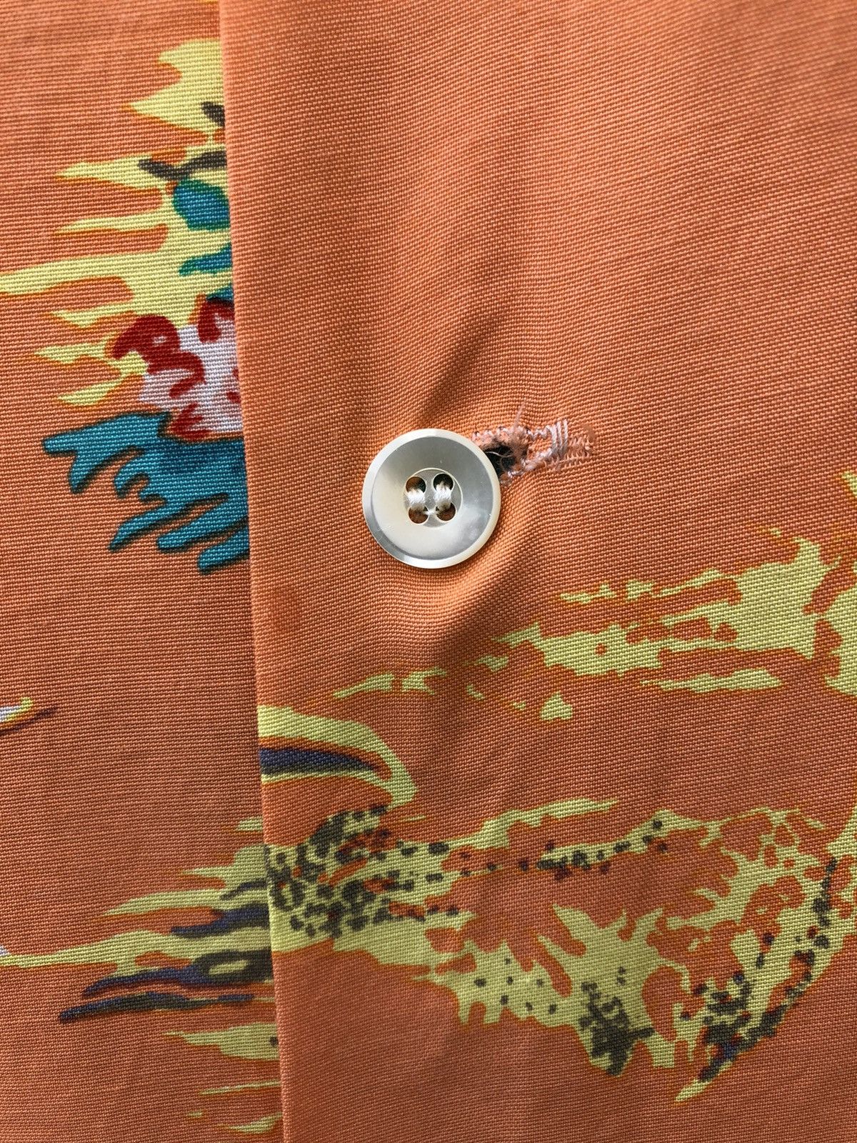 Blue Blue Japan Blue Blue Aloha Japan 100% Rayon Hawaiian Shirt Size US S / EU 44-46 / 1 - 14 Thumbnail