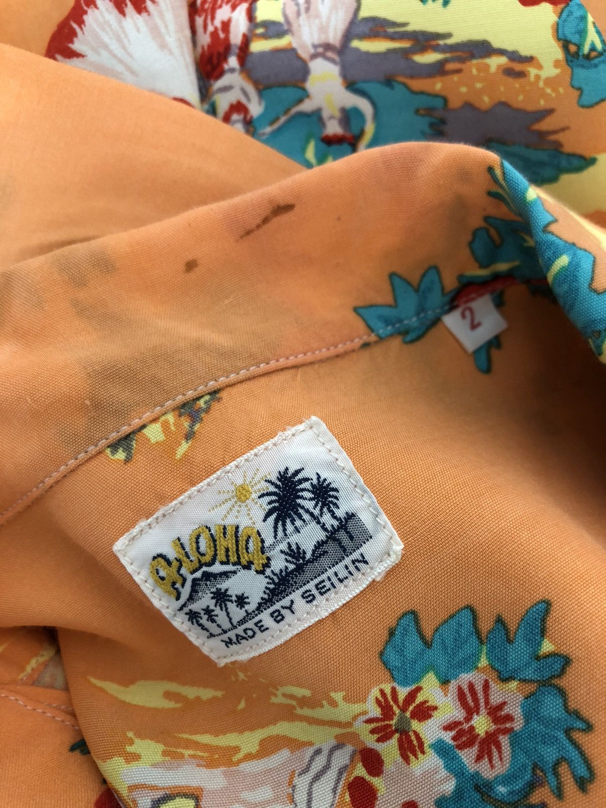 Blue Blue Japan Blue Blue Aloha Japan 100% Rayon Hawaiian Shirt Size US S / EU 44-46 / 1 - 22 Thumbnail