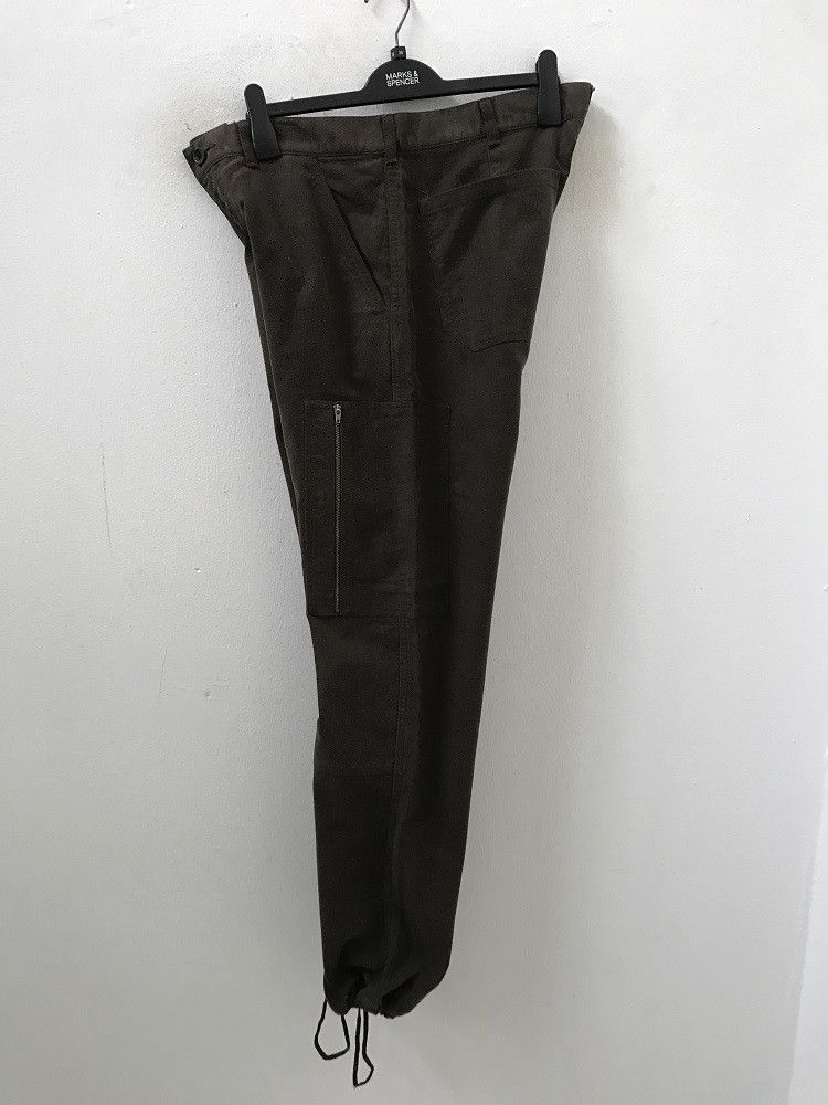 Designer × Japanese Brand XESCAPE Made in Japan Drawstring Hem Suede Cotton Cargo Size US 34 / EU 50 - 11 Thumbnail