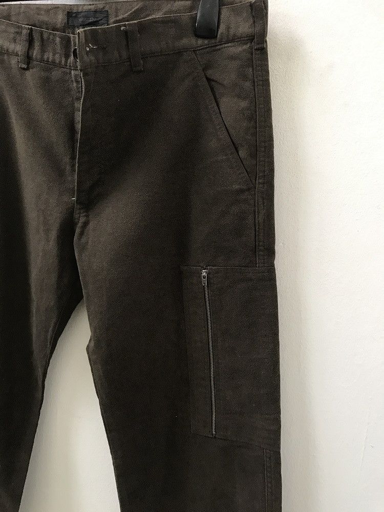 Designer × Japanese Brand XESCAPE Made in Japan Drawstring Hem Suede Cotton Cargo Size US 34 / EU 50 - 4 Thumbnail