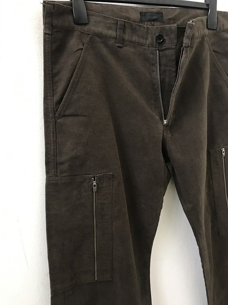 Designer × Japanese Brand XESCAPE Made in Japan Drawstring Hem Suede Cotton Cargo Size US 34 / EU 50 - 3 Thumbnail