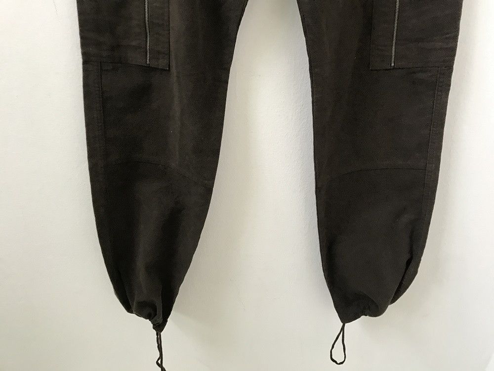 Designer × Japanese Brand XESCAPE Made in Japan Drawstring Hem Suede Cotton Cargo Size US 34 / EU 50 - 5 Thumbnail
