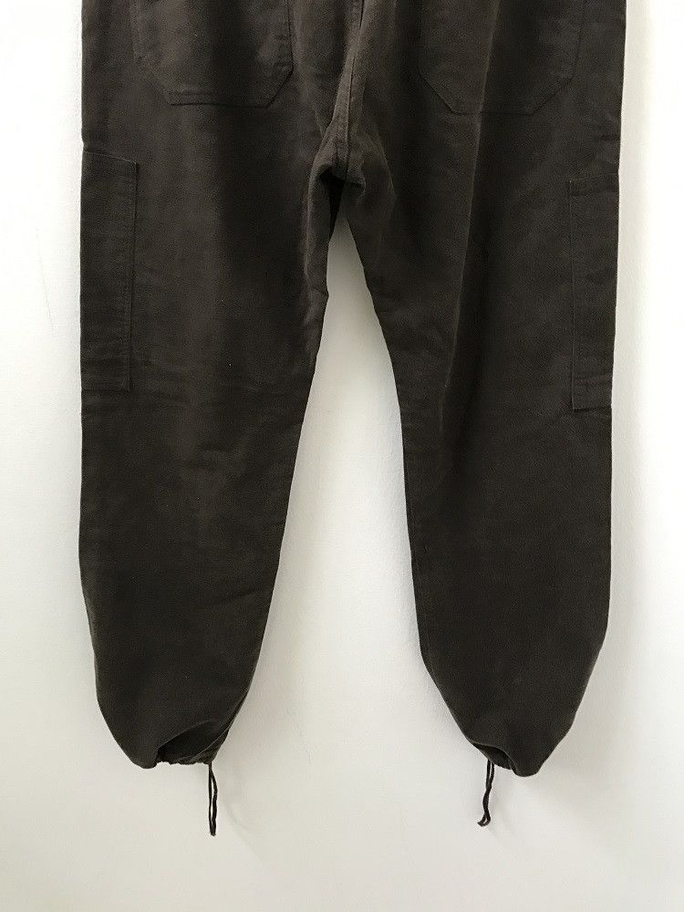Designer × Japanese Brand XESCAPE Made in Japan Drawstring Hem Suede Cotton Cargo Size US 34 / EU 50 - 10 Thumbnail