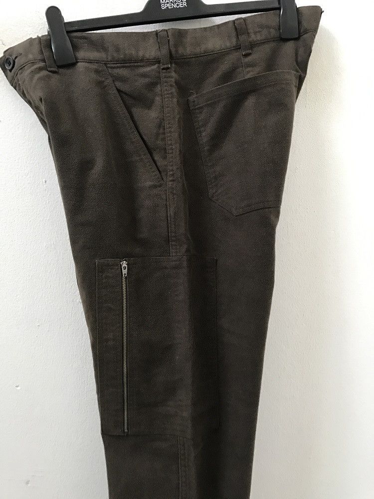 Designer × Japanese Brand XESCAPE Made in Japan Drawstring Hem Suede Cotton Cargo Size US 34 / EU 50 - 12 Thumbnail