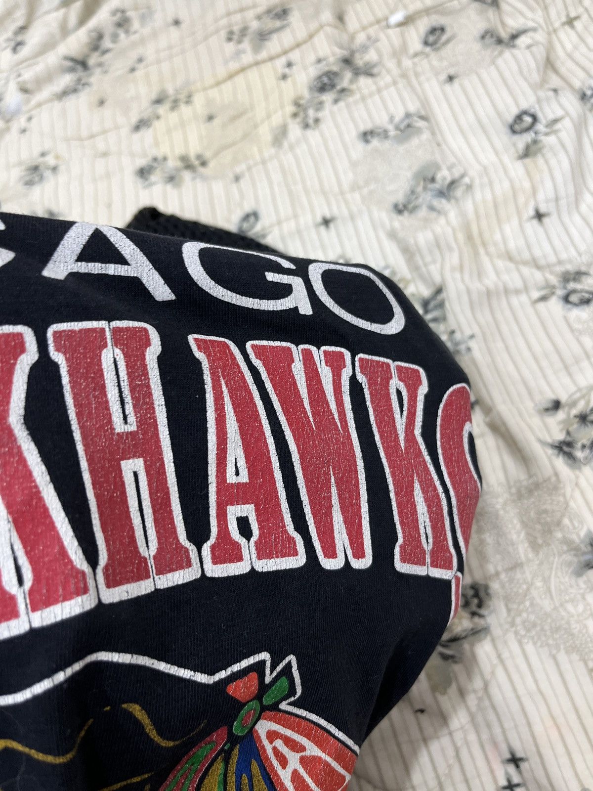 NHL (Mmmm). 🔥RARE VTG CHICAGO BLACKHAWKS Size US XL / EU 56 / 4 - 12 Thumbnail
