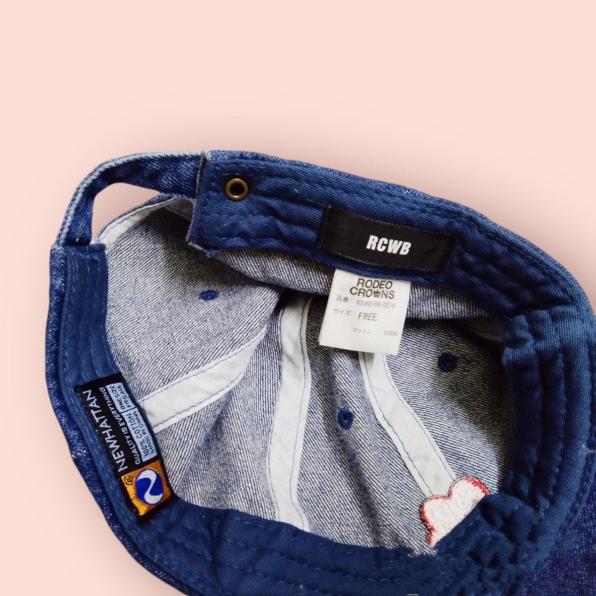 Japanese Brand RODEO SELFIE CLUB (RODEO CROWN X NEW HATTAN) Size ONE SIZE - 10 Thumbnail