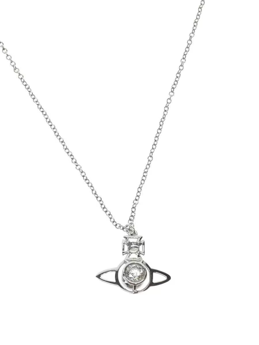 Vivienne Westwood Crystal Gem Stone Orb Necklace Size ONE SIZE - 1 Thumbnail