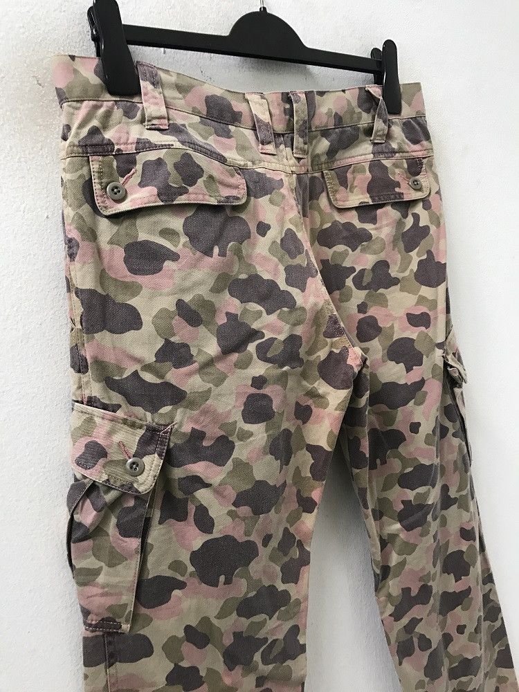 Boycott Vintage BOYCOTT Camo Cargo Trouser Pant Size US 31 - 9 Thumbnail