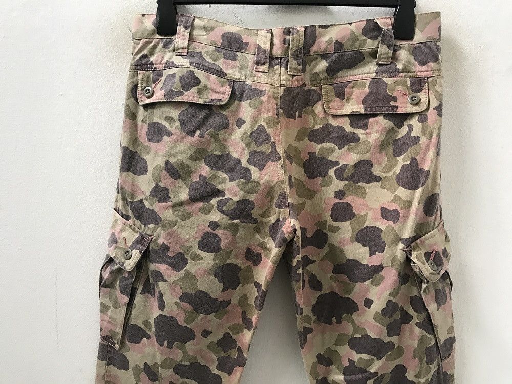 Boycott Vintage BOYCOTT Camo Cargo Trouser Pant Size US 31 - 7 Thumbnail