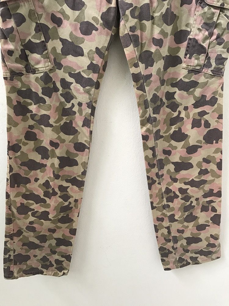 Boycott Vintage BOYCOTT Camo Cargo Trouser Pant Size US 31 - 4 Thumbnail