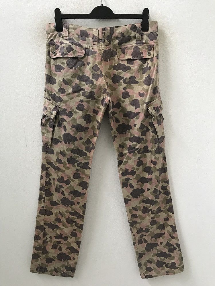 Boycott Vintage BOYCOTT Camo Cargo Trouser Pant Size US 31 - 6 Thumbnail