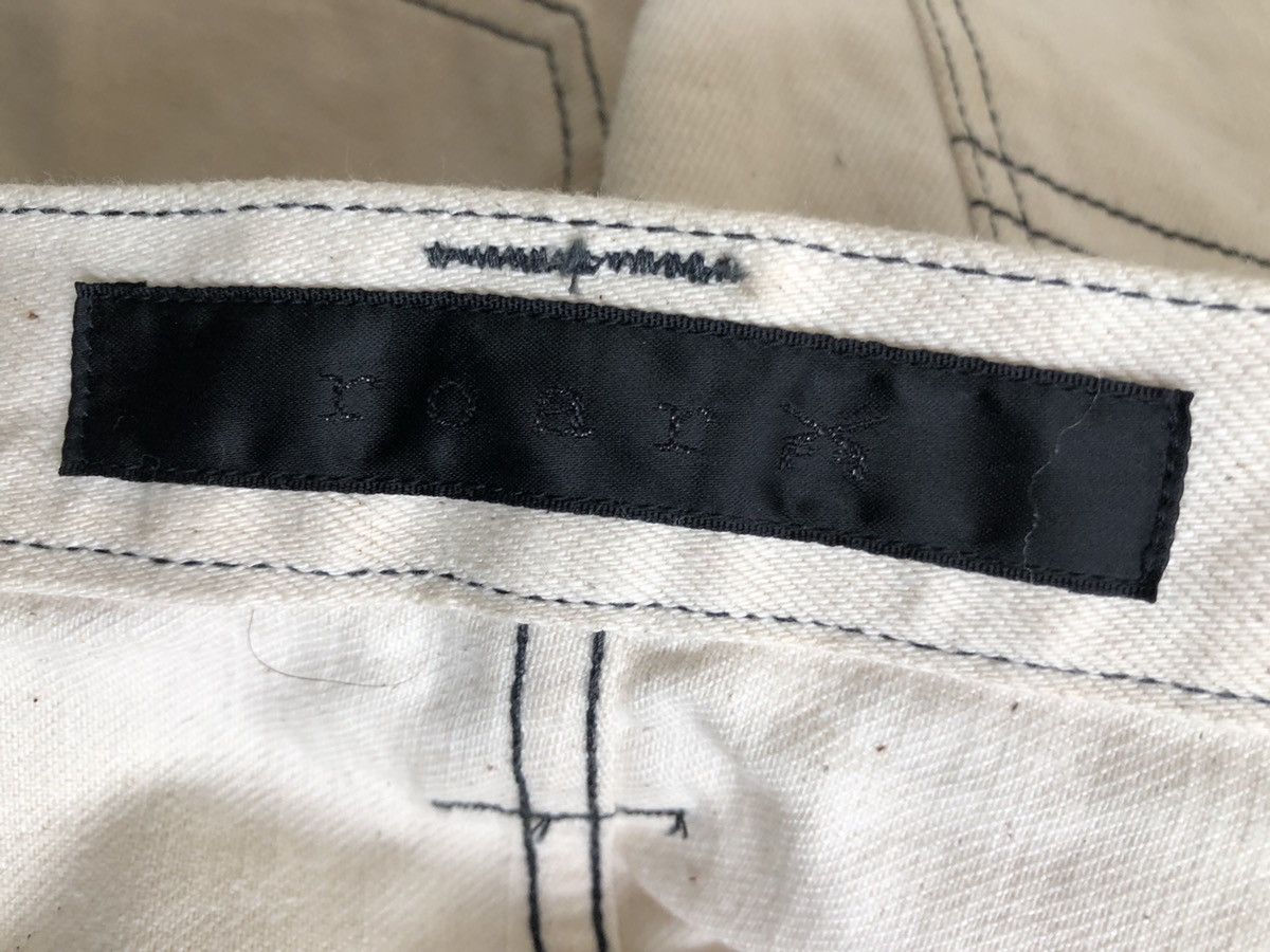 roarguns Roarguns Japan Distressed Selvedge Denim White Pant Size US 34 / EU 50 - 14 Thumbnail